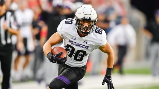 Big Ten-leading receiver. Gifted musician. Northwestern walk-on Austin Carr is not throwing away his shot